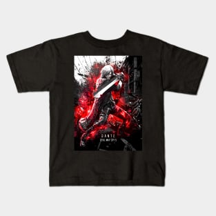 Devil May Cry 5 Dante sparda Kids T-Shirt